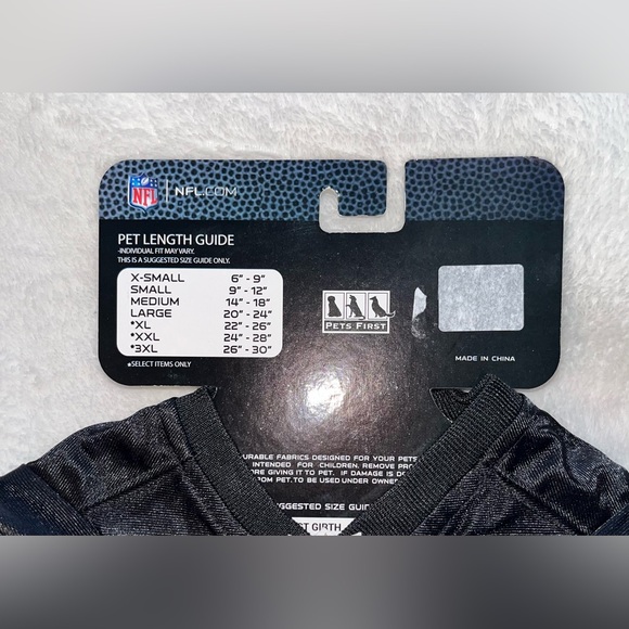 Steelers Pet Jersey sz M NEW! - Picture 3 of 5